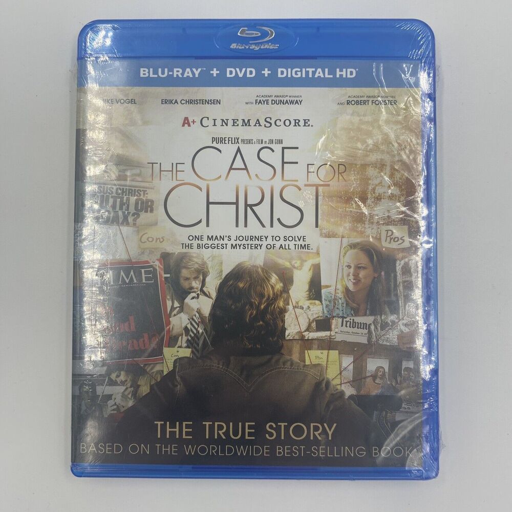 NIB SEALED The Case for Christ (Blu-ray, 2017)